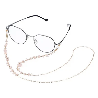 Rose Quartz Glasses Chain Lanyard - Imagen 1 de 4