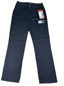 Riders by Lee Jeans Womens Black Sz 10M Denim Relaxed Fit Straight Leg Slimming - Picture 1 of 7