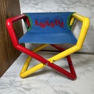 VTG Tyke Hike Original Junior Canvas Primary Director Chair By Tyke Corp X - Bild 1 von 12