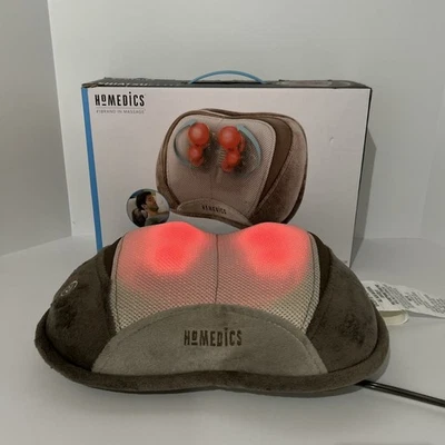 Homedics шиацу Elite 3D вируса массажа подушка тепла проверено работает SP-100HA - Изображение 1 из 4
