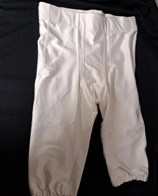Pantalones deportivos de fútbol Alleson blancos para adulto L Foto 1 de 4