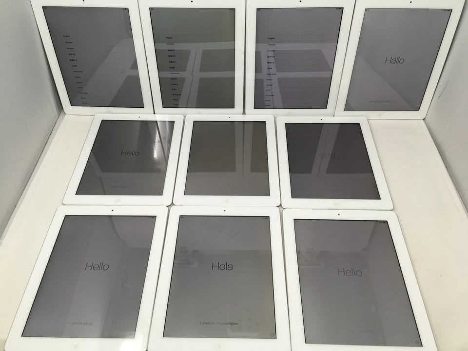 Лот из 10 Apple iPad 2 A1395 16GB Wi-Fi 9,7» белый планшетов MC996LL/A - протестирован - Изображение 1 из 4