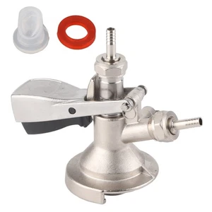 A Type Beer Coupler Keg Coupler A Type Keg Coupler Stainless Steel Dispenser - Picture 1 of 12