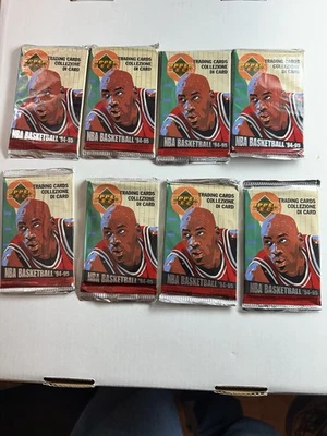 Upper Deck Collector’s Choice 94-95 Basketball Cards , 8 Packs , Series 1 - Image 1 of 3