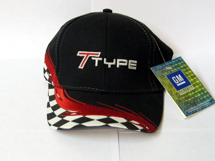 TTYPE TURBO BUICK BLACK/RED GM LICENSED EMBROIDERED CHECKERED HAT - Image 1 of 1