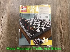 LEGO® 40174 LEGO® Icónico Juego de Ajedrez ¡Solo Manual de Instrucciones! - Imagen 1 de 2