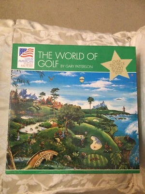 Головоломка Cartoonist Gary Patterson The World of Golf 550 штук - Изображение 1 из 3