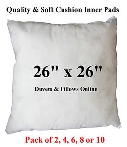 26" Cushion Inner Inserts Synthetic Cushion Pads Hollowfibre Filling - Picture 1 of 1