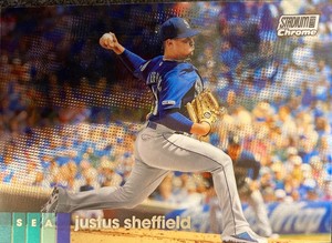 Justus Sheffield Stadium Club Chrome 2020 #4 Seattle Mariners
