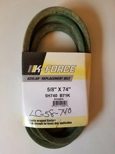 K-Force 5/8 x 74 Replacement Belt B1G6974 5H740 B71K - Picture 1 of 1