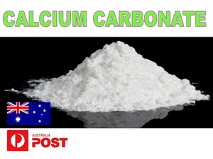 PREMIUM CALCIUM CARBONATE ORGANIC FOOD GRADE POWDER HIGH QUALITY CaCO3 FINE - Picture 1 of 4