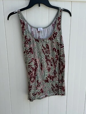 Camiseta sin mangas Jockey X-Large para mujer verde, rosa, borgoña Foto 1 de 3