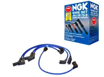 Juego de cables de encendido NGK para motor Subaru Deluxe H4-1,3 L 1972 Foto 1 de 4