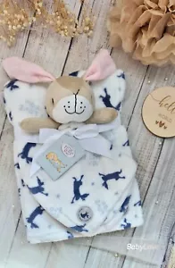 BABY BOYS GUESS HOW MUCH I LOVE YOU COMFORTER & BLANKET - BABY SHOWER GIFT - Picture 1 of 3