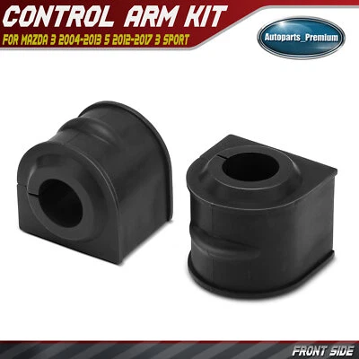 2Pcs Front Sway Bar Bushing for Mazda 3 2004-2013 5 2012-2017 3 Sport 2009-2013 - Image 1 of 4