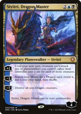 EDH Dragon Deck - Commander MTG Magic the Gathering - Image 1 of 4