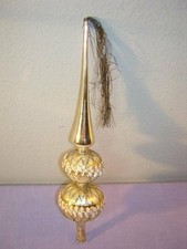 Vintage Antique Wire Wrapped Glass Tree Topper
