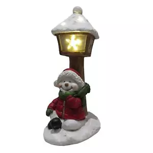 Figura de Navidad Light Up Snowman Lantern (Decoración de luces LED festivas de Navidad) - Imagen 1 de 7