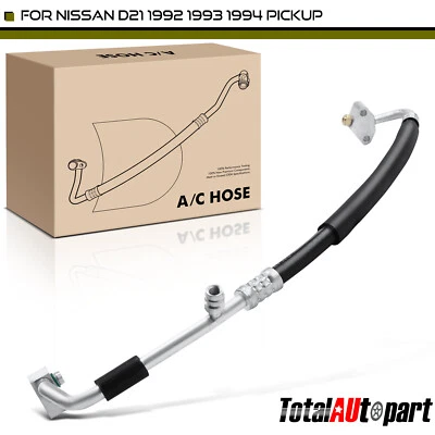 Línea de descarga de manguera de aire acondicionado para camioneta Nissan D21 1992 1993-1994 1995-1997 L4 2,4 L Foto 1 de 4
