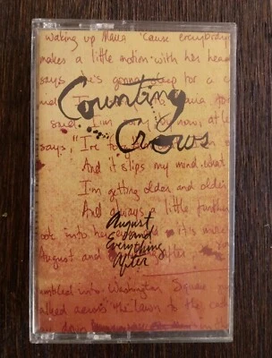 August and Everything After by Counting Crows (Audio Cassette, 1993) Mr Jones - Image 1 of 4