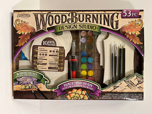Art Skills Wood Burning Set 53 pc