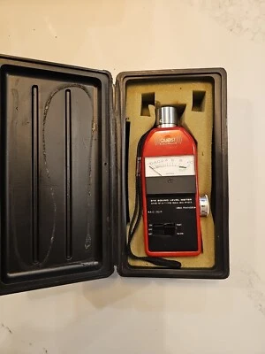 Medidor de nivel de sonido Quest 214 vintage sin probar Foto 1 de 2