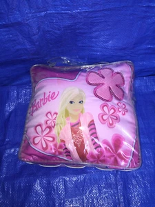 (New) Pink Barbie Speaker Pillow, Mattel, Use with any Media Player, 3.5mm audio - Picture 1 of 12
