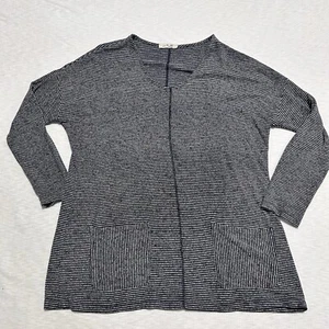 Simply Noelle Long Sleeve Tunic Top Knit Pullover Shirt Womens Large Relaxed - Picture 1 of 6