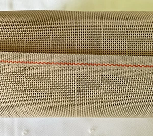 Zweigart Mono Blanko Beige Nadelspitze Canvas 18 Kt Größe 40" x 12" Neu - Bild 1 von 2