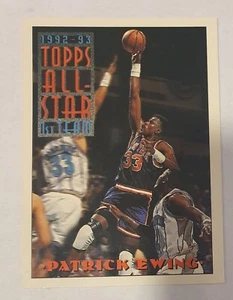 Tarjeta coleccionable de baloncesto de Patrick Ewing New York Knicks 1993-94 Topps NBA №100 - Imagen 1 de 2