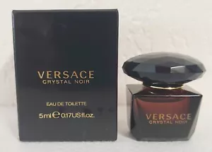 BLACK CRYSTAL - EDT 5 ML square box by Versace - Picture 1 of 1