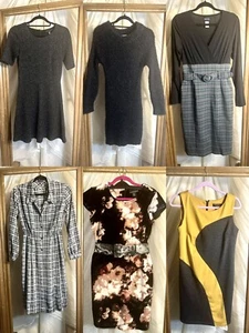 Vintage 90s / Y2K Business Casual / Party / Versatile Lot of 6 Dresses - Picture 1 of 24