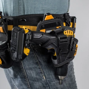 TOUGHBUILT TB-CT-20-S Drill Holster Small Tool Belt Holder Pouch Utility Waist - Picture 1 of 12