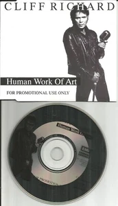 CLIFF RICHARD Human Work of Art PICTURE DISC Europe PROMO CD single USA Seller - Picture 1 of 1