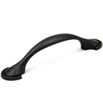 Liberty 3" 76mm Medio Pie Redondo Tirador Negro Mate, Paquete de 10 P11871C-FB-SP A3 Foto 1 de 4