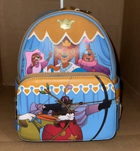 Loungefly Disney Robin Hood Archery Mini Backpack NEW - Picture 1 of 1