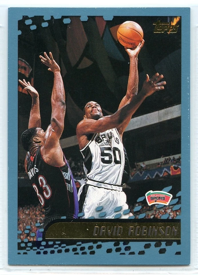 2001-02 Topps Basketball - #41 - David Robinson - San Antonio Spurs - Image 1 of 1