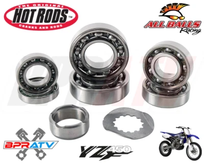 Kit de rolamentos de transmissão 16-21 Yamaha YZ450F YZ 450F Hot Rods resistente Hotrod - Imagem 1 de 4