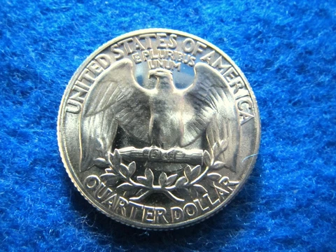 1954 Washington Quarter - Choice Silver Proof Cover