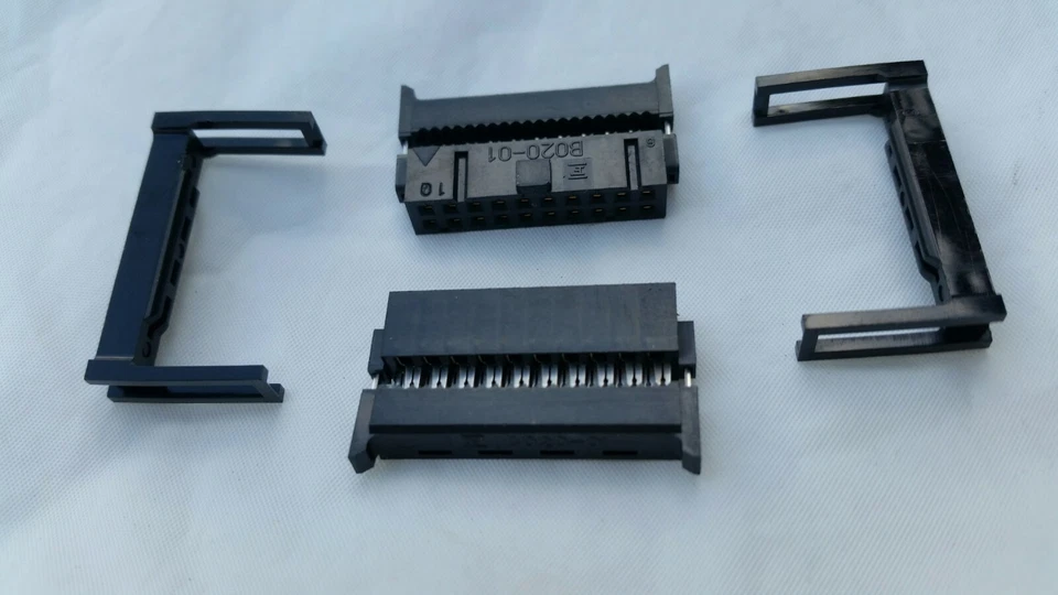 JOB LOT 63 X FCN707B020AUO SOCKET, Connector Type:20 way IDC, 2.54mm PITCH 20 PI - Image 1 of 1