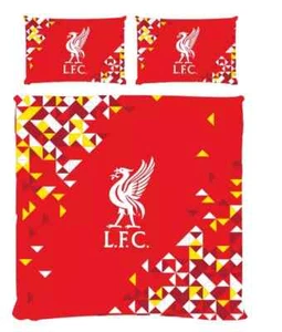 LIVERPOOL FC SET COPRIPIUMINO MATRIMONIALE FOOTBALL PARTICLE SET LICENZA UFFICIALE - Foto 1 di 6