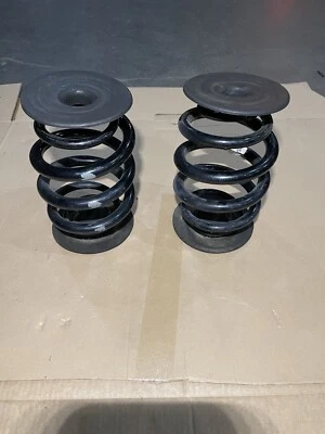 06-08 Muelles helicoidales BMW E85 E86 Z4M con juego de almohadillas de resorte trasero OEM usado Foto 1 de 4
