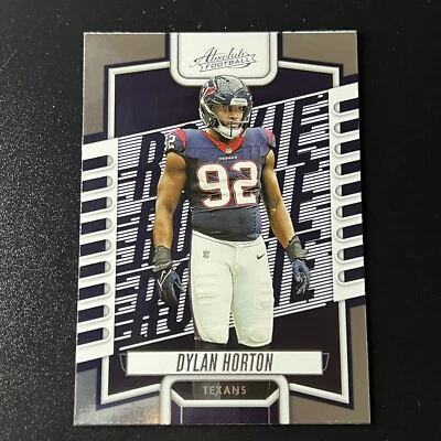 2023 Panini Absolute Retail #193 Dylan Horton Houston Texans Rookie - Image 1 of 2