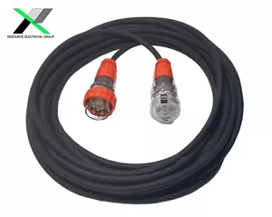 10 Amp 20m Extension Lead, 3 Phase, 5 pin, 415V 10A Heavy Duty Cable 3ph - Bild 1 von 4