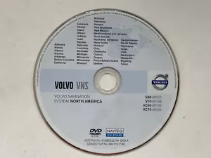 2007 VOLVO S80 NAVIGATION DVD VNS WEST COAST+CANADA 31285522 FACTORY VOLVO🟠 - Picture 1 of 12