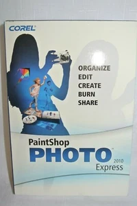 Corel PaintShop Photo Express 2010 Software For Microsoft Windows XP, 7- New- - Picture 1 of 4