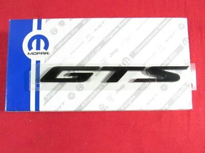 Placa de identificación Dodge SRT VIPER oscurecida GTS emblema NUEVO OEM MOPAR Foto 1 de 4