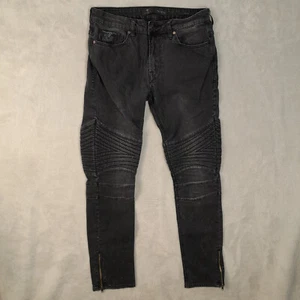 Guess Skinny Jeans Mens 31 x 32 RN62138 w/Boot Zipper - Picture 1 of 15
