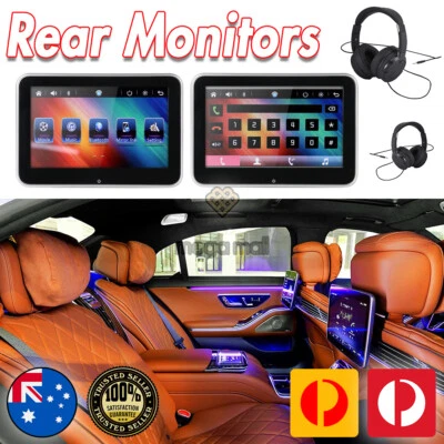 Android 8.0 Coche Reposacabezas Monitor RAM 2GB Asiento Trasero Reproductor MP5 4G Auriculares WIFI Foto 1 de 3