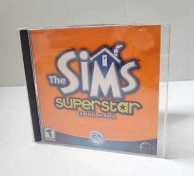 THE SIMS SUPERSTAR EXPANSION PACK EDITION VIDEO GAME EA GAMES RATED T 2003 - Image 1 of 4